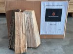 €4.95 KORTING bij aankoop van 5 dozen ovendroog Eiken brandhout